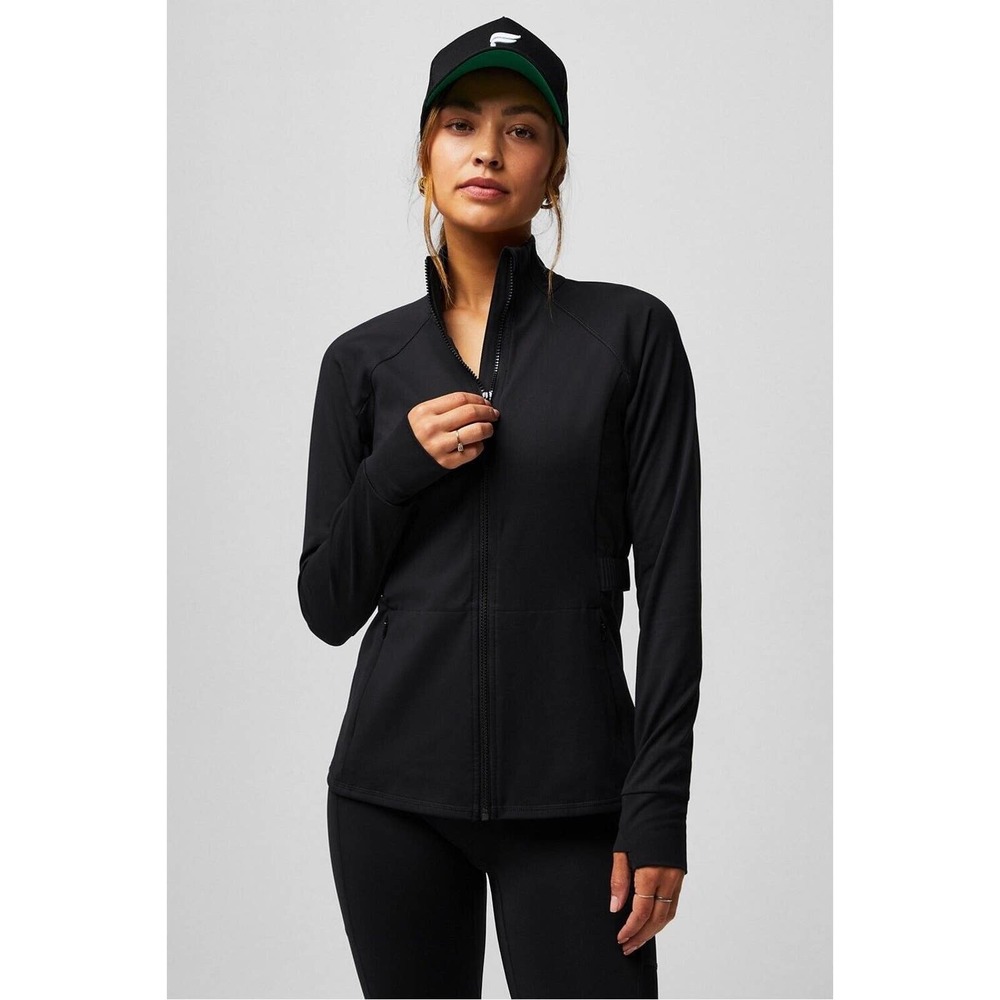 Fabletics Women's Black Trinity Performance Jacke… - image 1